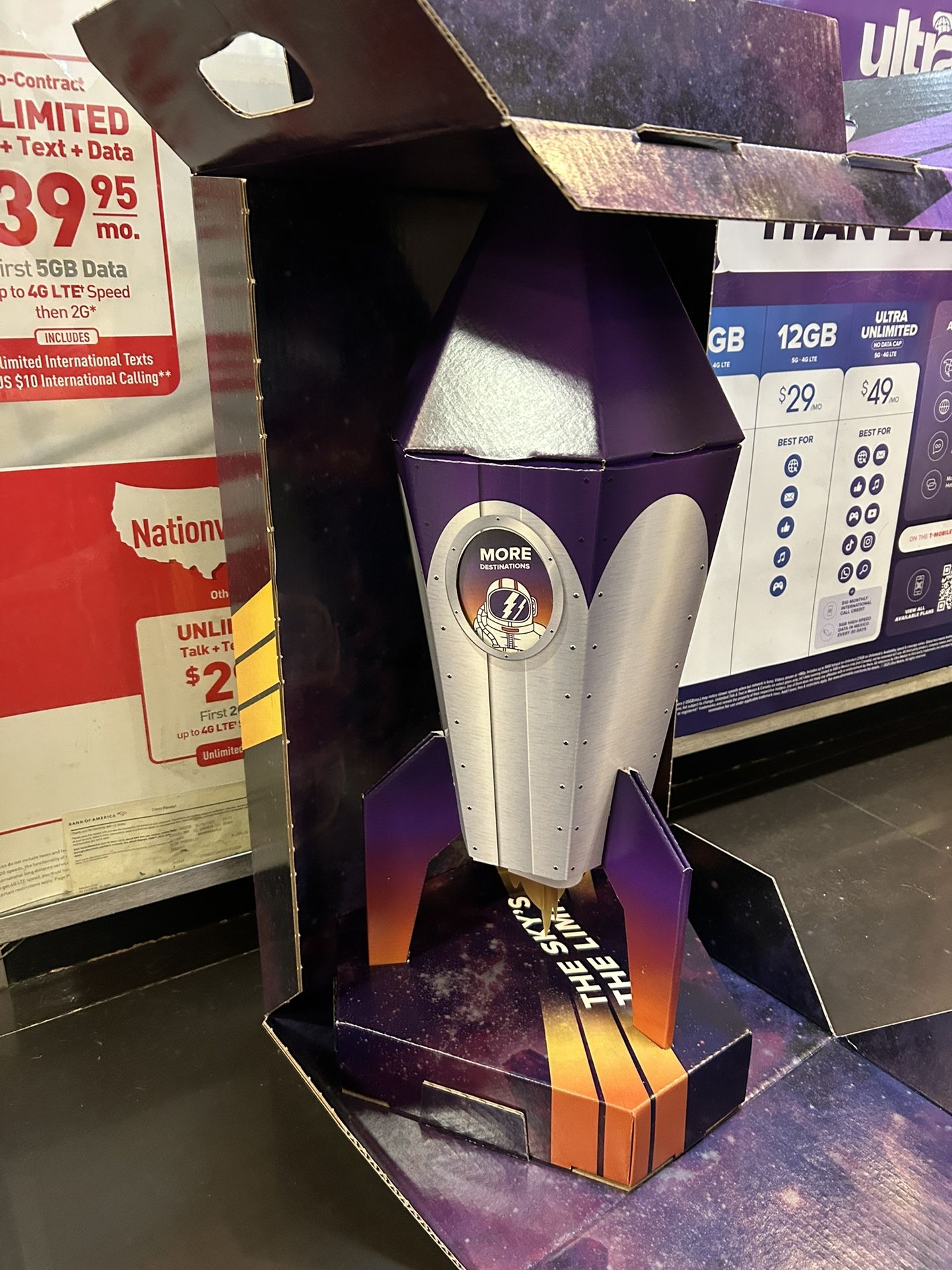 Ultra Mobile Spaceship/rocket Display