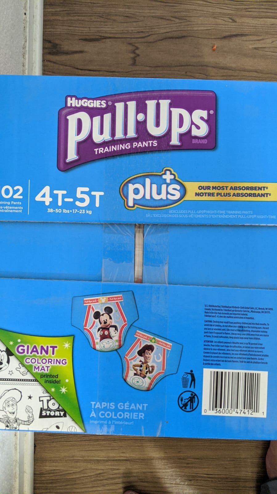 Huggies pull ups 102 count