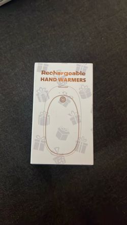 New: Hand Warmer - Rechargeable