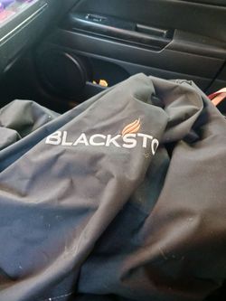 BLACK STONE BROIL KING LARG GRILL COVERS GD CONDITION 12 EACH FIRM