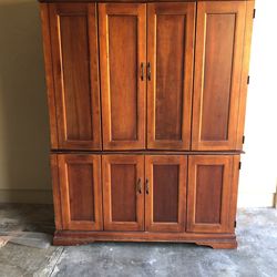 78 H 56 W 25D Real Wood