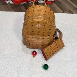 Mcm bag and wallet
