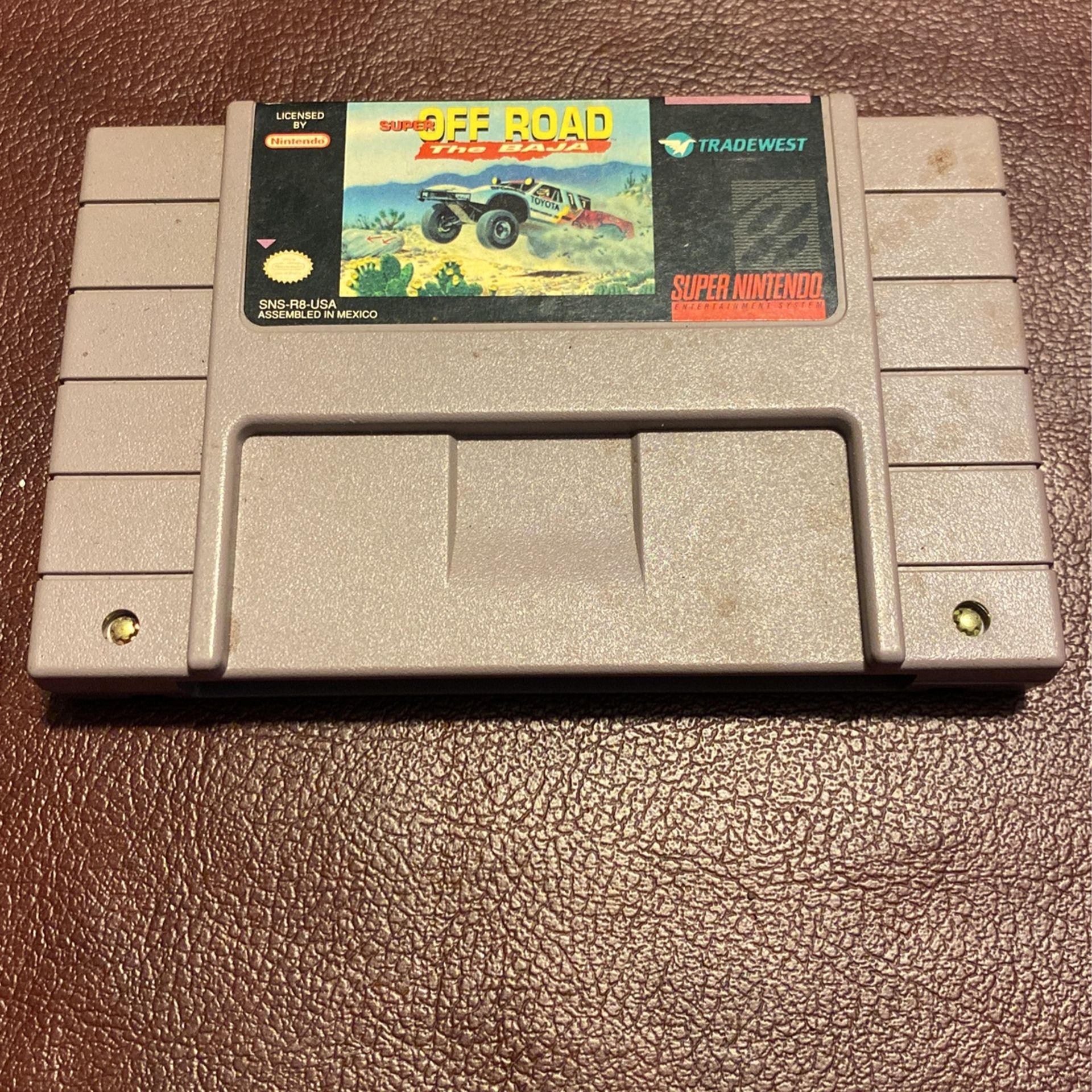 Off Road The Baja - SNES