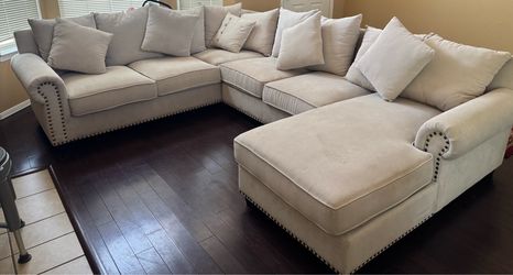 Cream Sectional