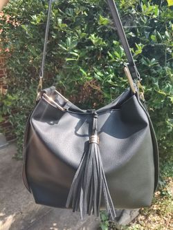New Black bag with Tassel