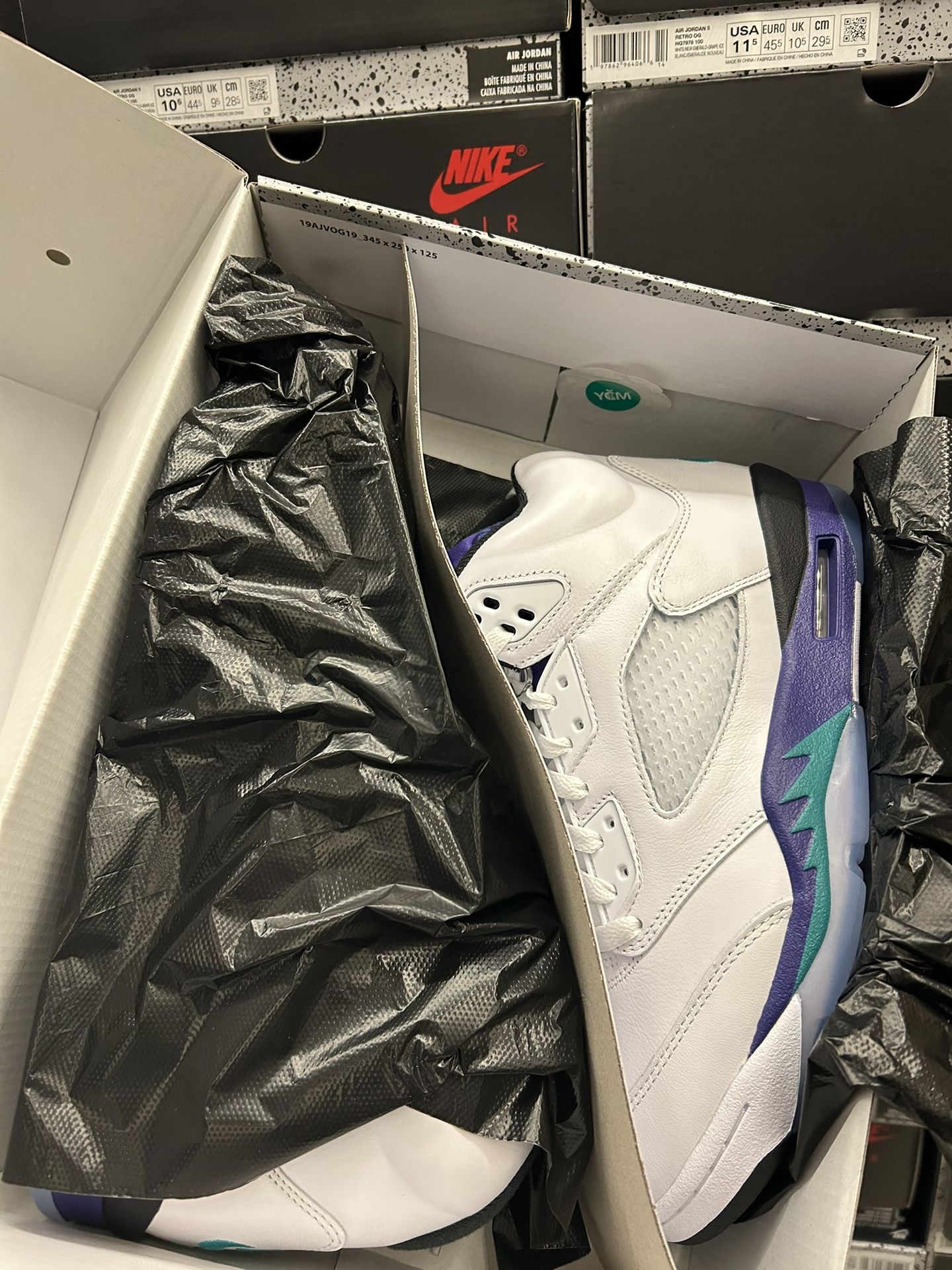 Air Jordan Retro 5 ‘Grape’