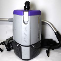 Proteam Super Coach Pro 6 Backpack Vacuum Gray Purple