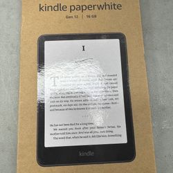 Amazon Kindle Paperwhite 16gbgen 12 Latest 