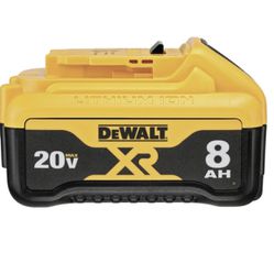 Brand New Dewalt 20 V 8AH Battery