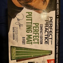 Brand New Perfect Putting Mat With Ball Return New
