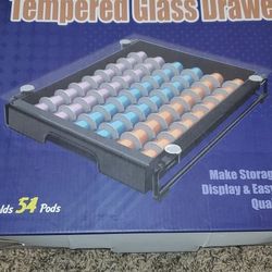 52 Cup Tempered Glass K-cup Drawer