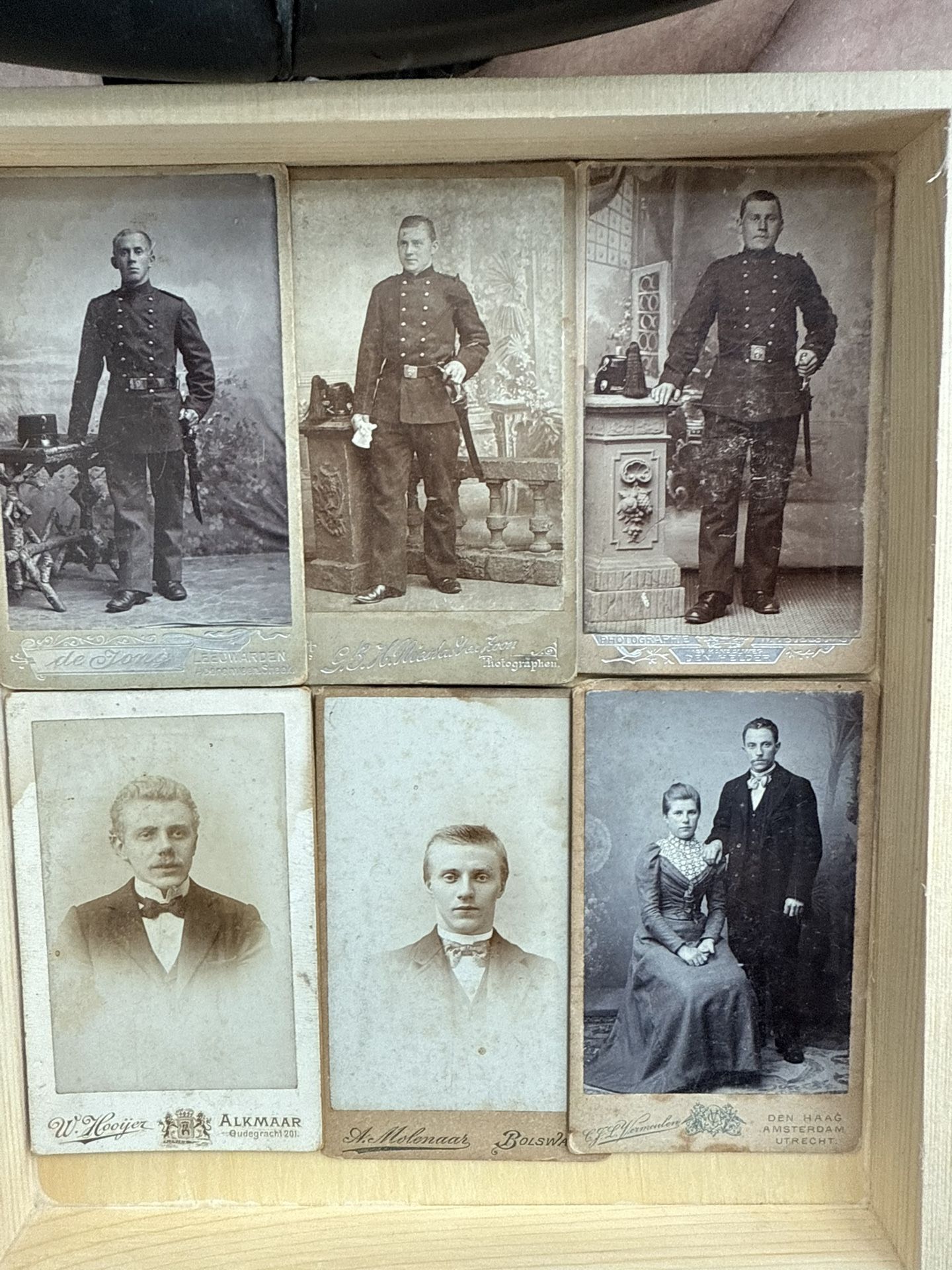Antique Cabinet Card & Tin Photos