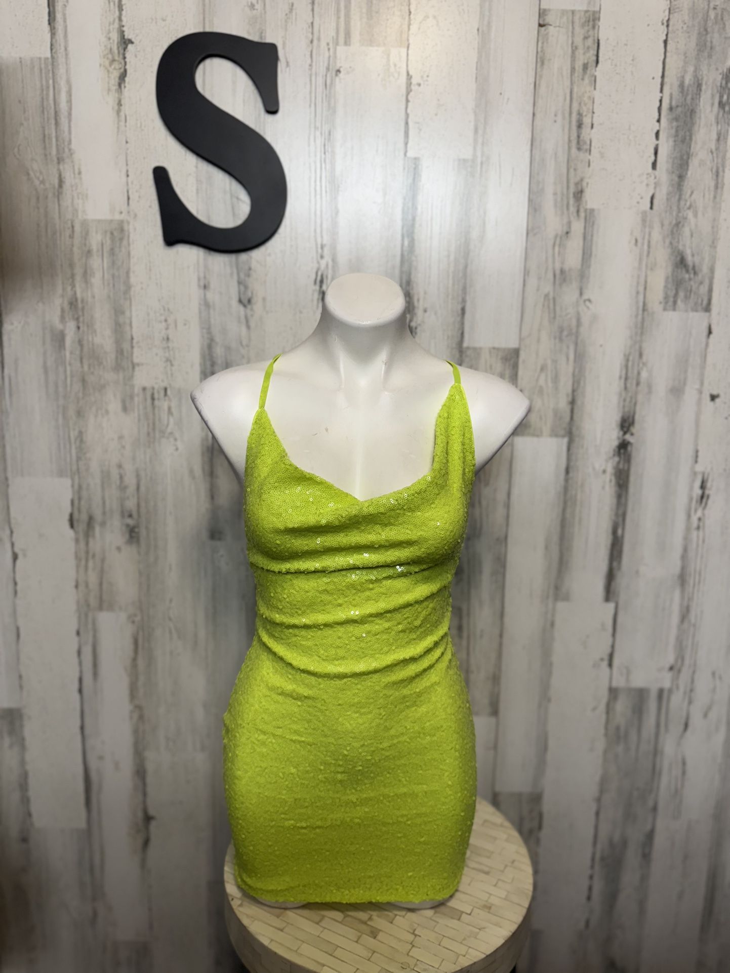 Fashion Nova Yellow Dress