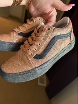 Girls size 3 vans like new used twice