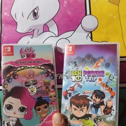 Nintendo Switch Videogames - 2 Games 