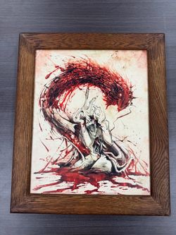 Salvador Dali attributed painting