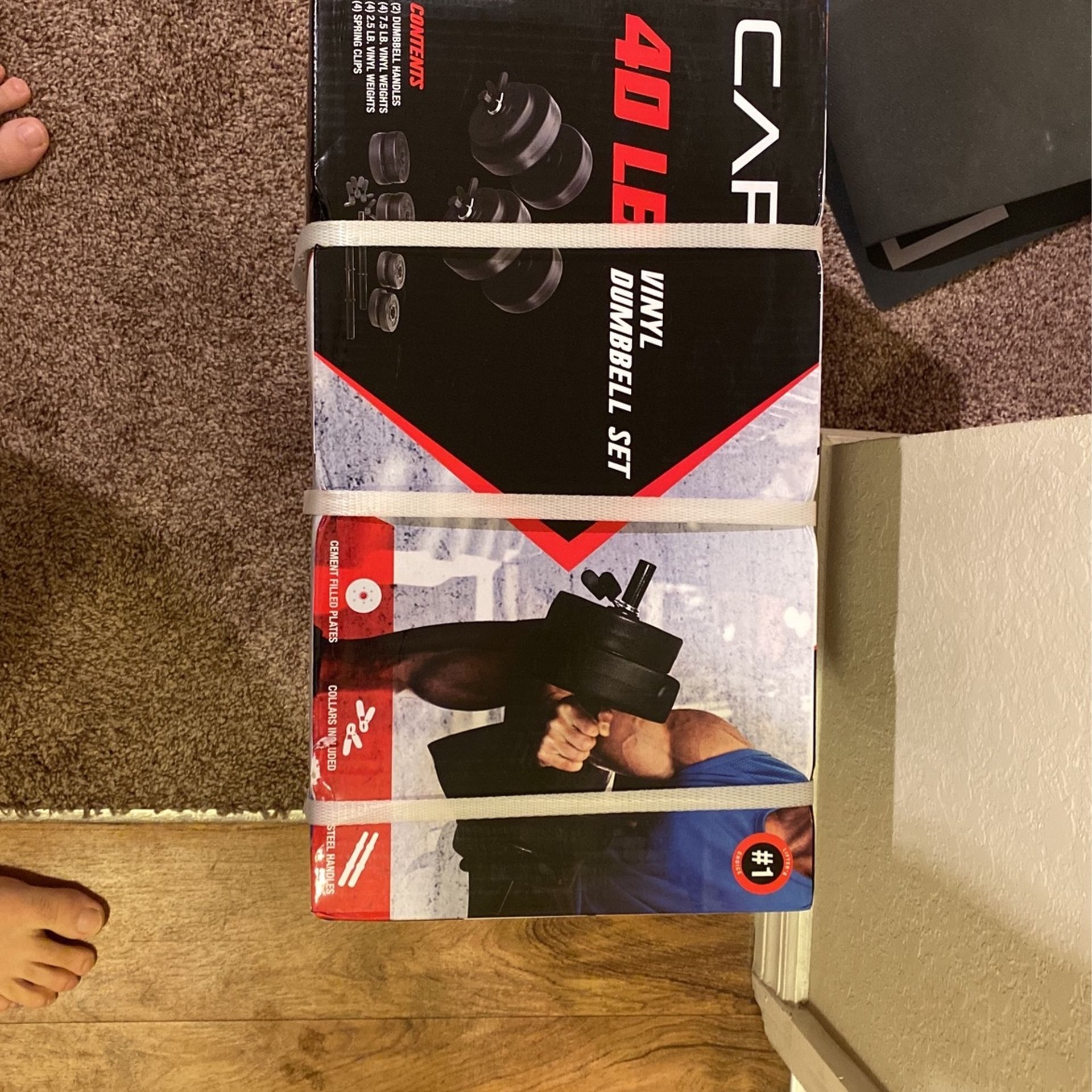 Dumbbell Set 40lbs Brand New