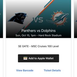 Dolphins Tickets
