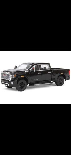 Greenlight 1:64 2022 GMC Sierra 2500 Denali - Onyx Black Diecast 1:64 Scale Diecast Model