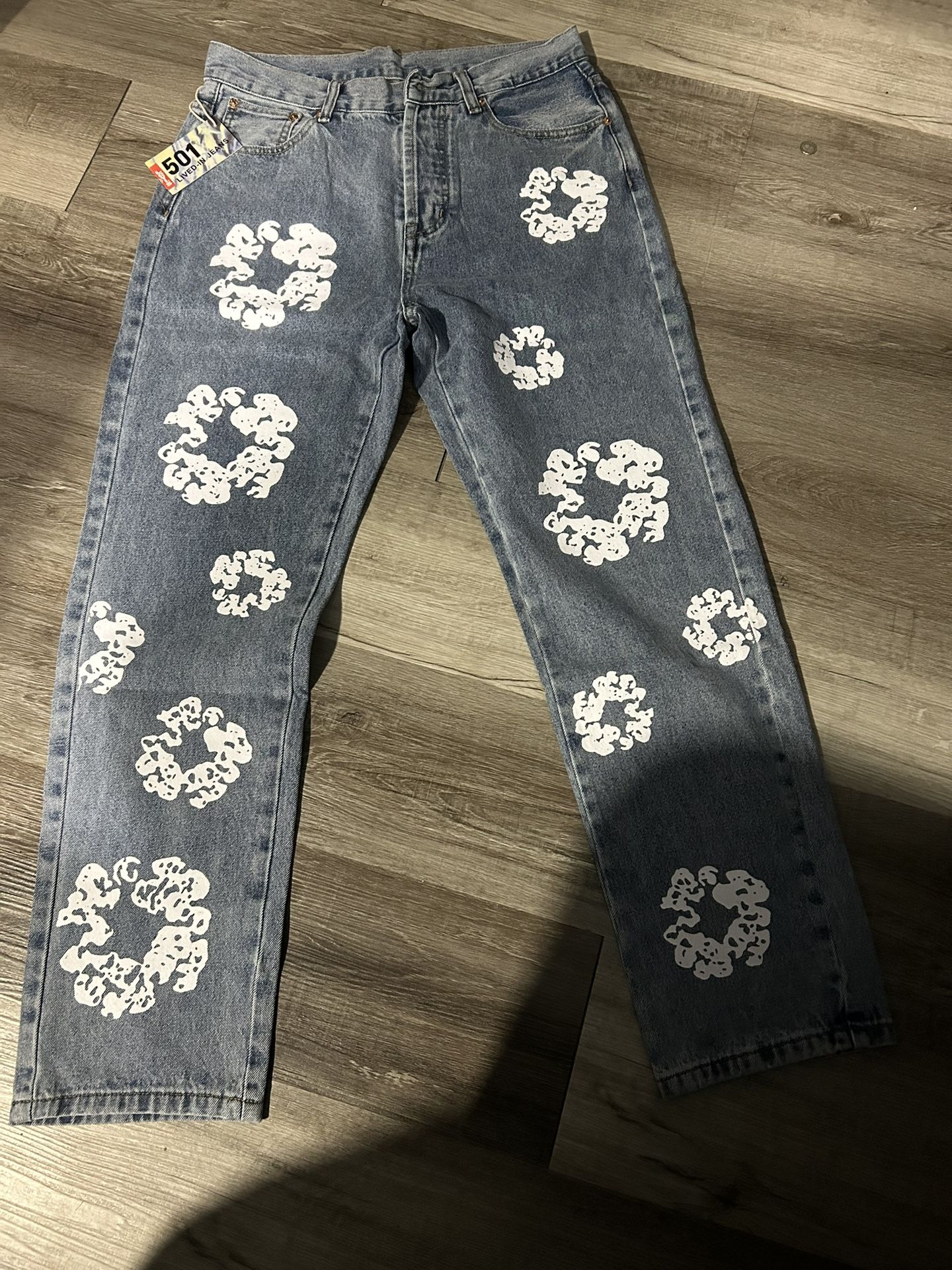 denim tears jeans 501 levi