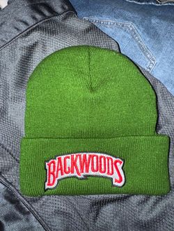 Backwoods green beanie hat