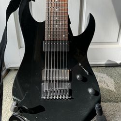 Ibanez RG8 with Seymour Duncan Nazgul and Sentient passive pickups Eight String