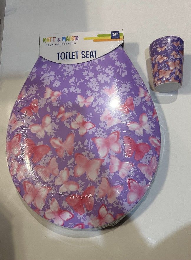 Winnie Butterfly 2pc Bathroom Set