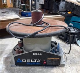 Delta SA350K Shopmaster Boss 1/4 Horsepower 1,724 RPM Benchtop Spindle Sander