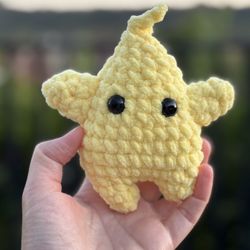 Super Mario Galaxy Luma Star 🌟 Handmade 🧶 Crochet 🧶 Plushie 