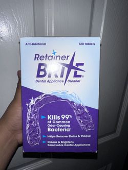 Cleaner For Retainer