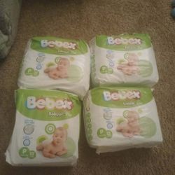 Size 1.  3 Packs Left Diapers 