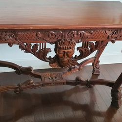 Ornate Handcarved Table 
