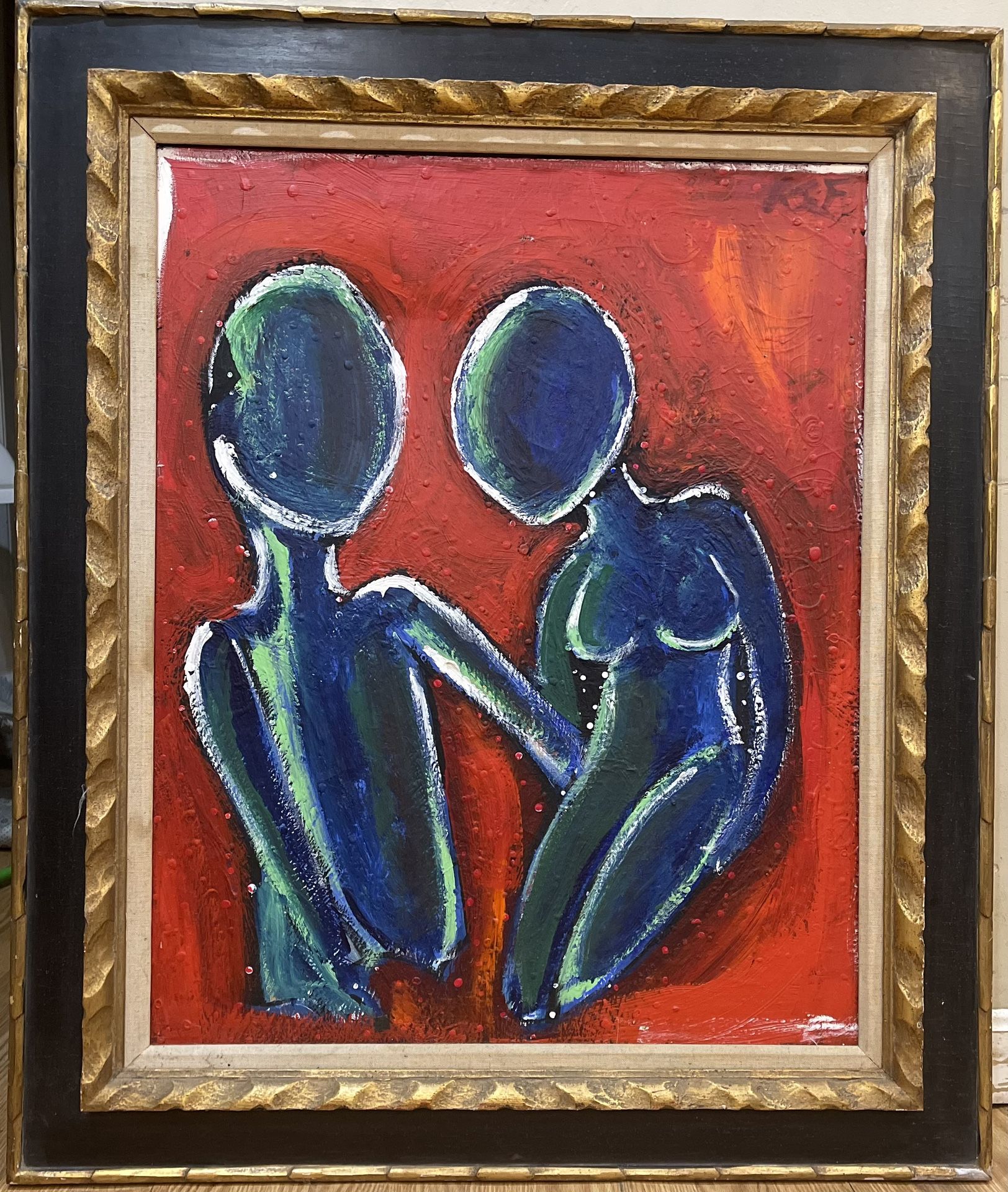 E.M. Longo Painting