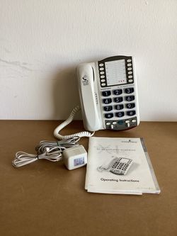 Ameriphone XL-40 Large Button Extra Loud Amplified Telephone