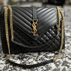 Authentic YSL Large Envelope Bag 