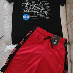 Boy's Short And Tee Set Size 8 (  Buy Together Or Separate )
