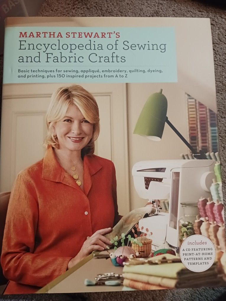 Martha Stewart's Encyclopedia of Sewing and Fabric Crafts - Brand New!