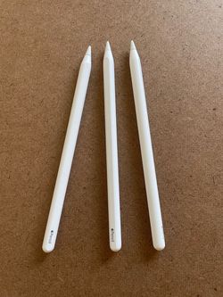 Apple Pencil 2nd Generation For iPad Air , iPad and Pro And Mini (magnetic wireless charging)  $65 each