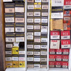 VINTAGE RADIO AND TV TUBES