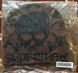 Supreme Vanson Skull Beanie