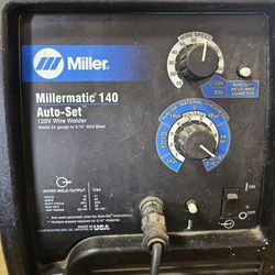 Millermatic 140 mig welder