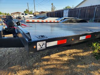 Steeltrailers Hydraulic car hauler