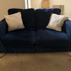 Blue Sofa & Love