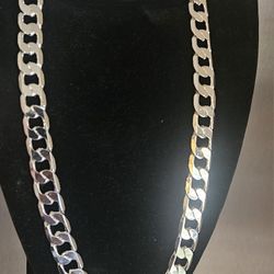 Silver Plated Chain 24" 925 Stewart&Nellis Pick Up 
