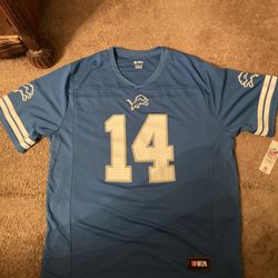 Detroit Lions St. Brown #14 Jersey By NFL Team Apparel Sizes Large,  & X large