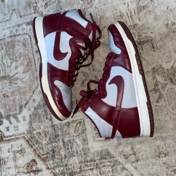NIKE DUNK HIGH DARK BEETROOT (MAROON/GREY) MENS SNEAKERS