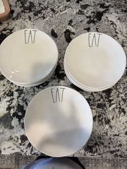 RaeDunn Plates Lot