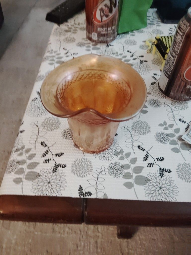 Vintage Carnival Vase