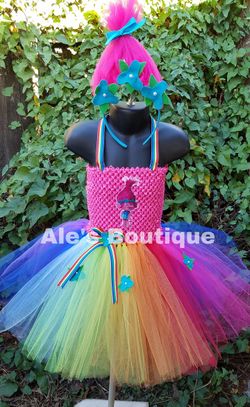 Trolls tutu dress