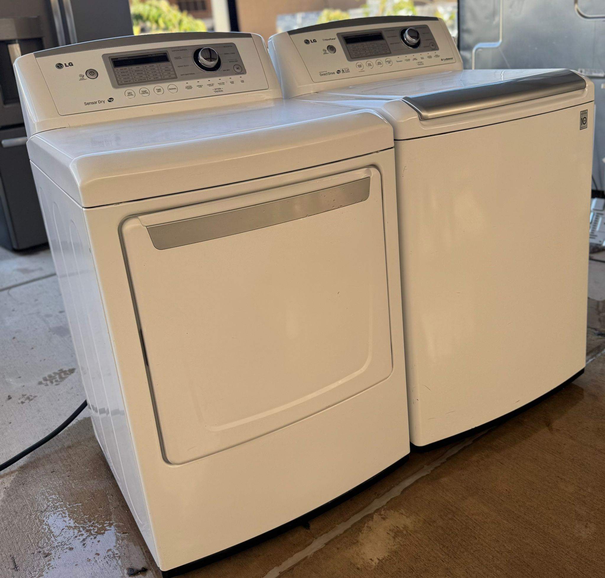 Lg Electric Washer And Dryer 